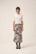 Jil Sander mid 2000S silk skirt