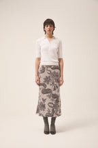 Jil Sander mid 2000S silk skirt