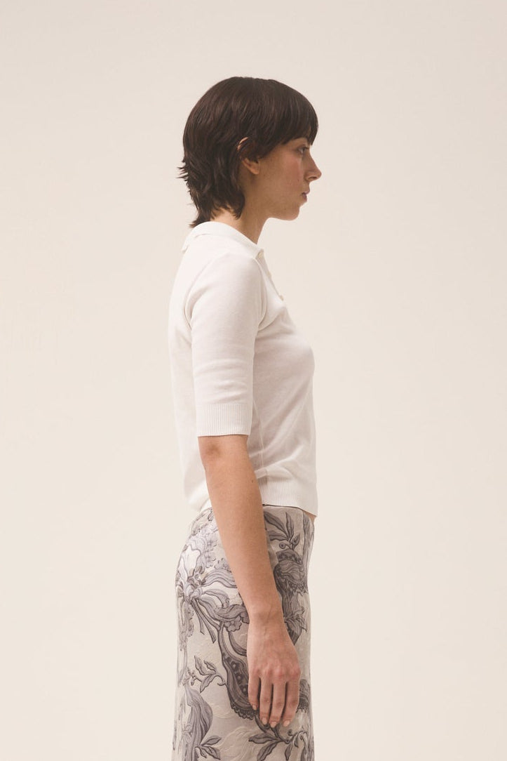 Ralph Lauren SS2005-era ribbed henley top