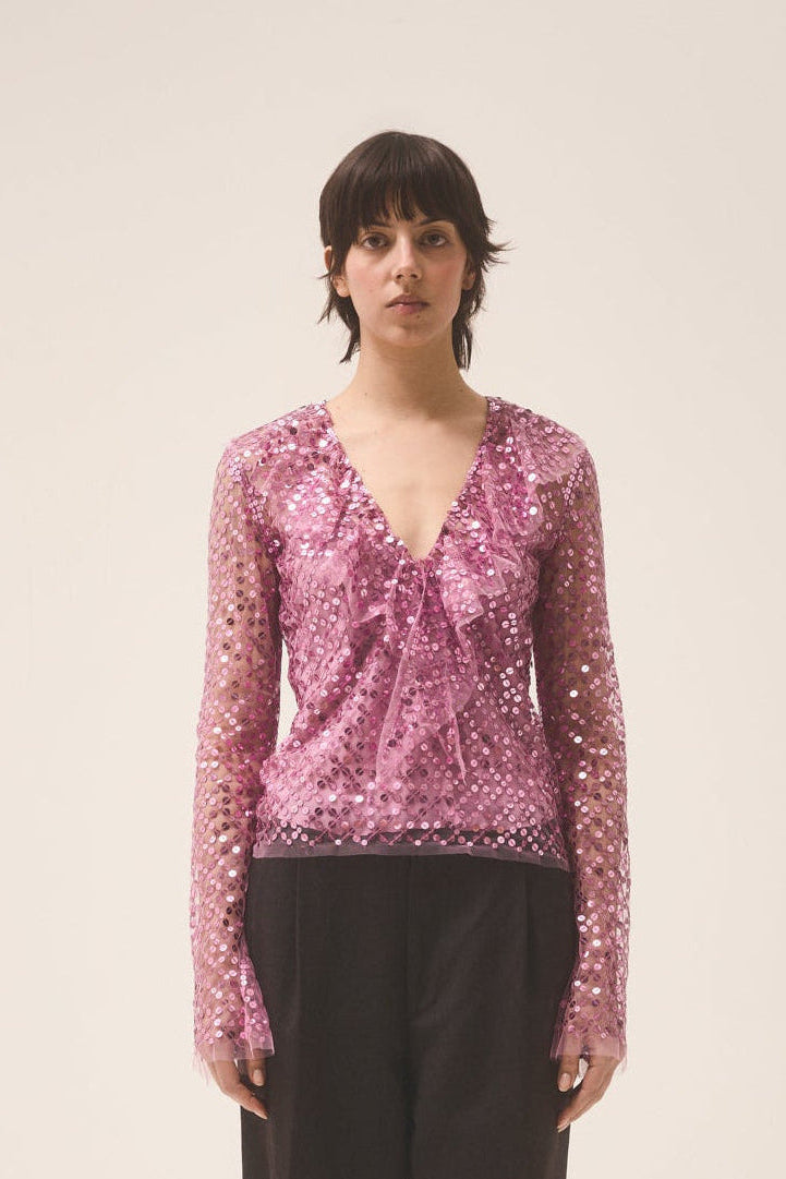 極美品 ANNA MOLINARI Blumarine シアー トップス Y2K Blumarine by Anna Molinari early 2000S top – crumbs archive