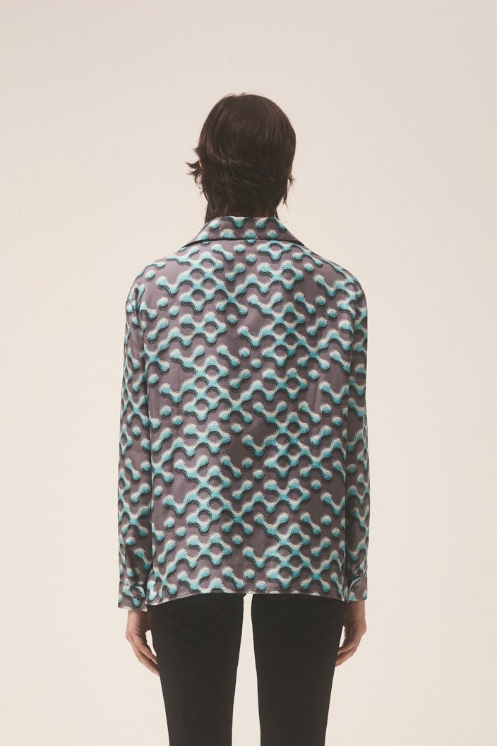 Prada FW2015 silk shirt