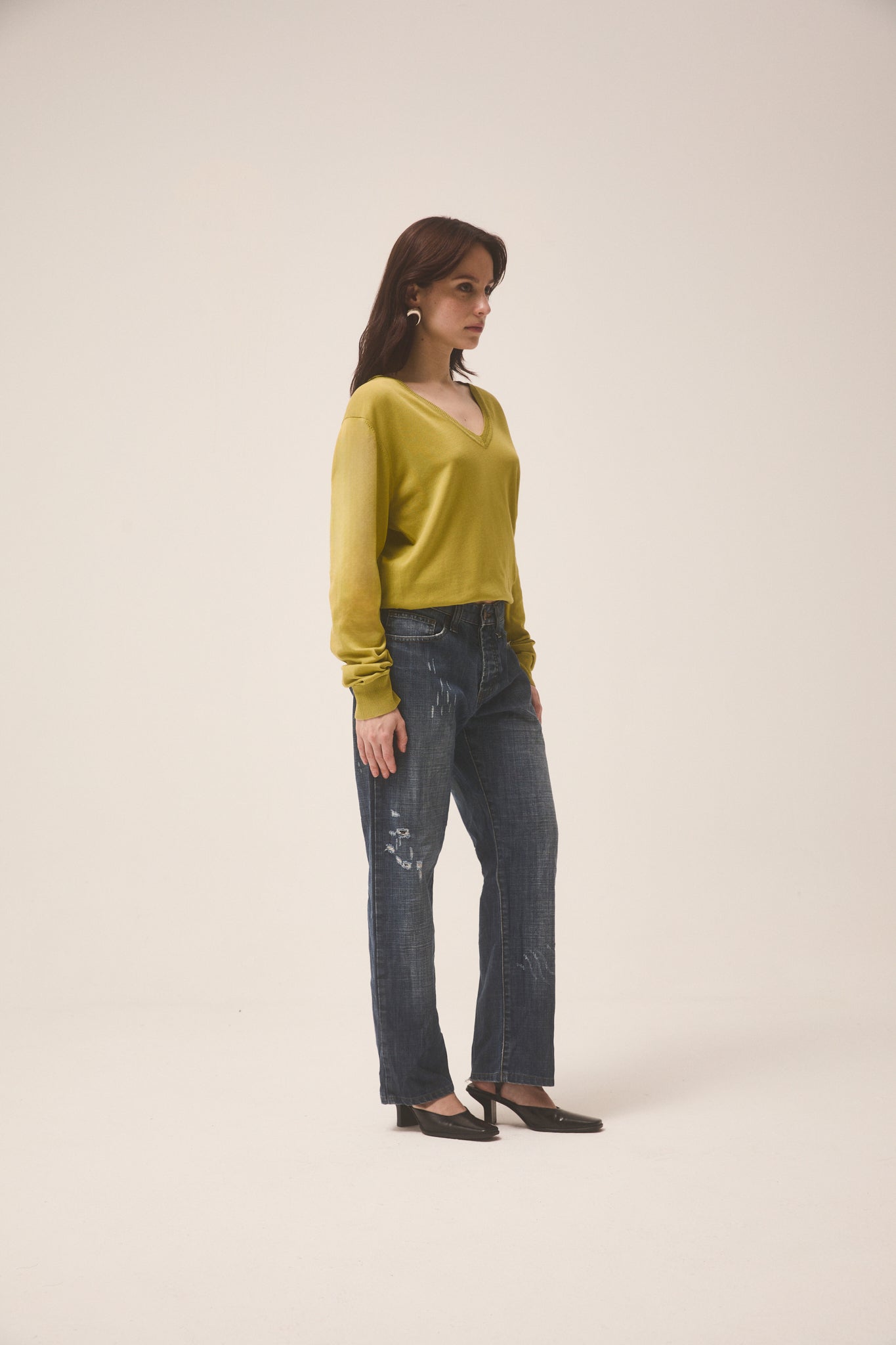 Armani mid 2000S denim trousers – crumbs archive