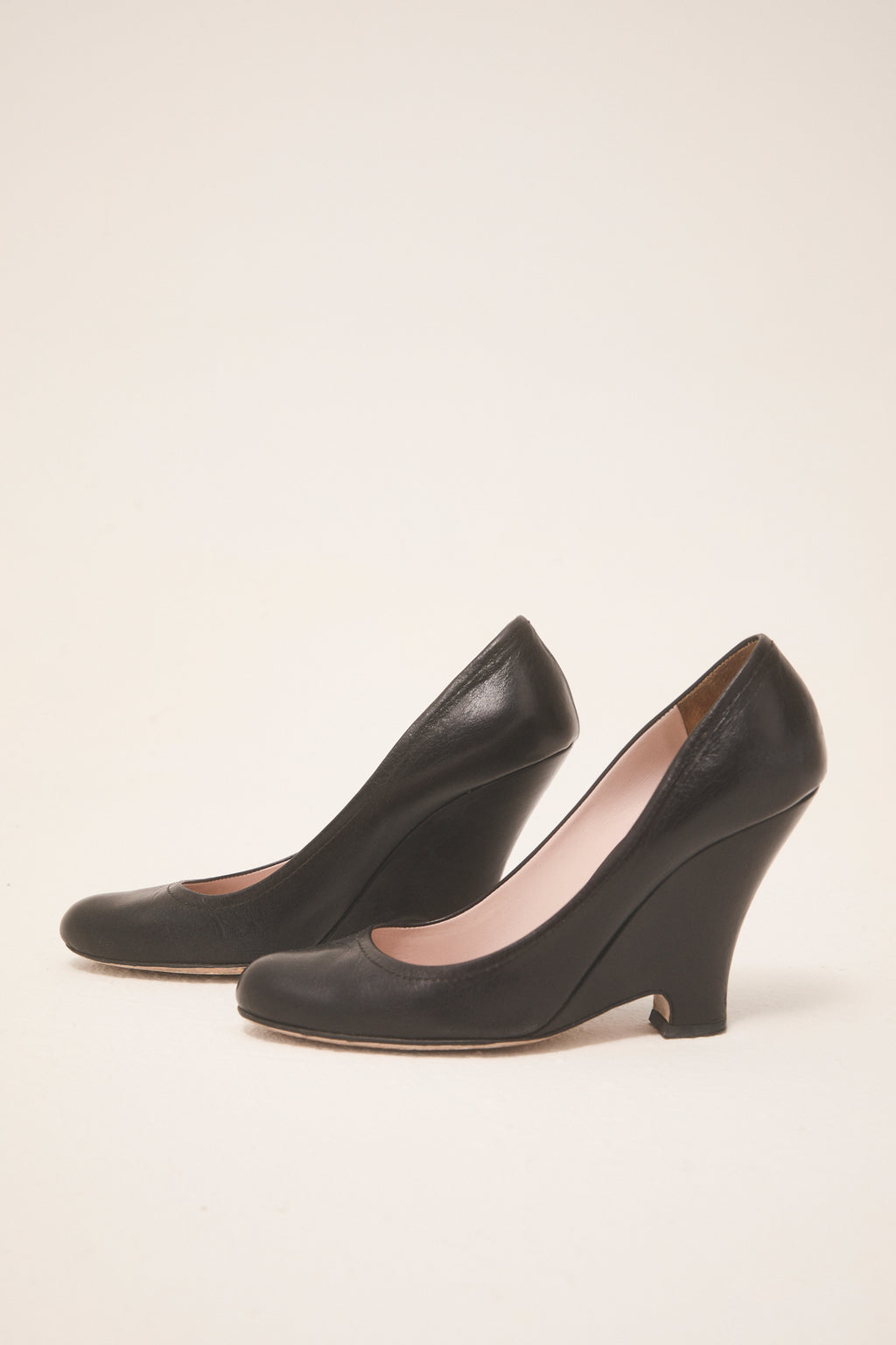 Miu Miu early 2000S wedge pumps