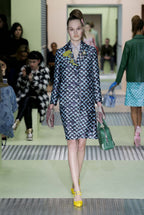 Prada FW2015 silk shirt