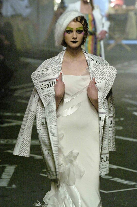 John Galliano early 2000S trench coat